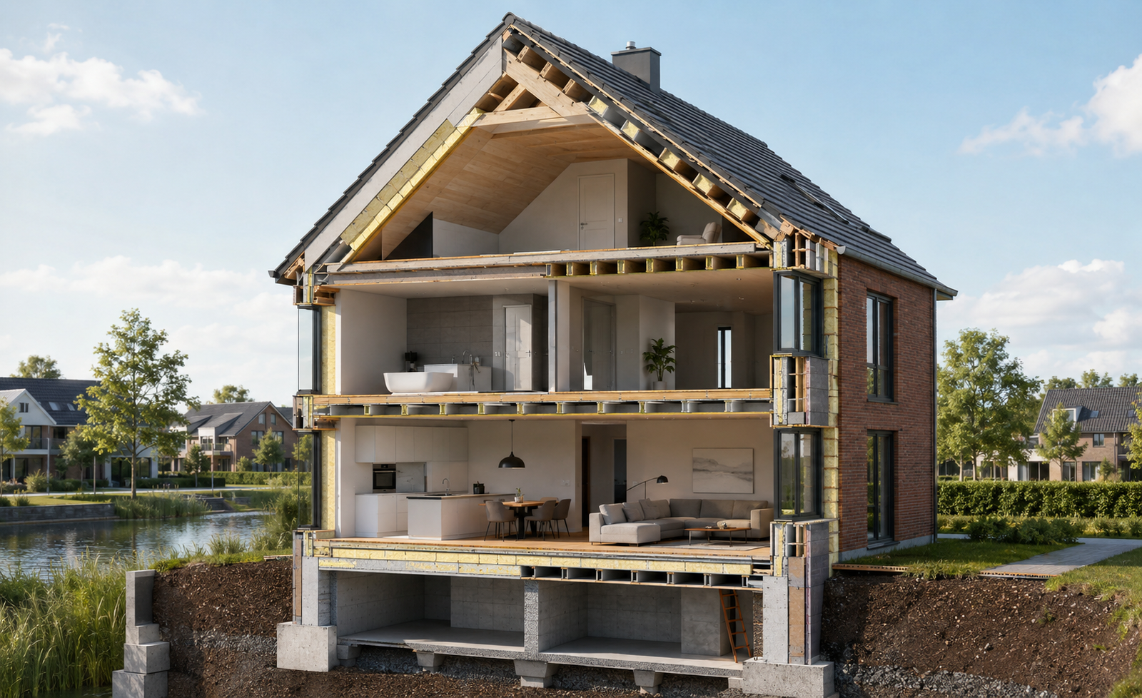 Interactieve woningisolatie